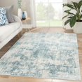 thumbnail image 5 of Jaipur Living Eero Abstract Blue Ivory Area Rug 10'X14', 5 of 5