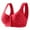 Red, variant on Sopiago Bras for Women, Front Snap Closure Padded Bra for Older Senior Women, No Underwire Comfortable Womens Bra Khaki,36