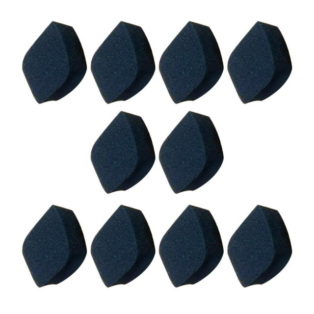 10Pcs Body Paint Sponge Face Paint Sponges for Art Work Graffiti Facepaint black block