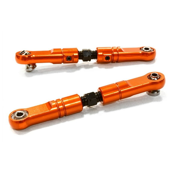 Integy RC Toy Model Hop-ups C26492ORANGE Billet Machined T2 Front Upper Suspension Arms for HPI 1/8 Apache SC & C1 Flux