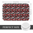 thumbnail image 2 of Pofeuu Graffiti Valentine Day Print Flannel Doormats Rug16"x24"Rug Washable Doormats Indoor Outdoor Rugs for Layered Front Door Mats, Porch, Kitchen, Entryway, 2 of 7