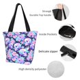 thumbnail image 4 of Disketp pinkk flower crystal Skull Bolsa de Hombro Casual para Mujer, Bolso Cruzado para Compras, Viajes y Uso Diario, 4 of 6
