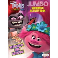 Trolls 2 96 Page Jumbo Coloring Book
