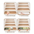 thumbnail image 5 of Stair Treads for Wooden Steps, Zen Stones Water Flowing Peel and Stick Stair Treads with Reusable Adhesive, Floral Green Forest Non Slip Indoor Stairs Runner Rugs Mats for Elders Dogs 8"x30" 15PCS, 5 of 7