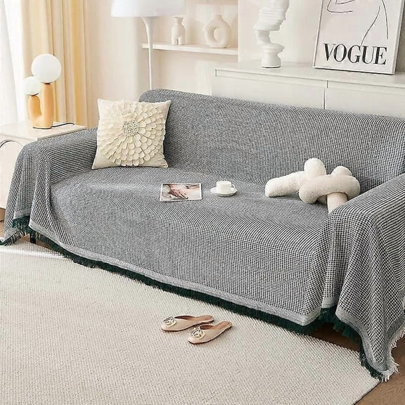 Sofa towel full cover cloth pure cotton camping blanket sofa cushion towel four seasons universal all-inclusive sofa cover