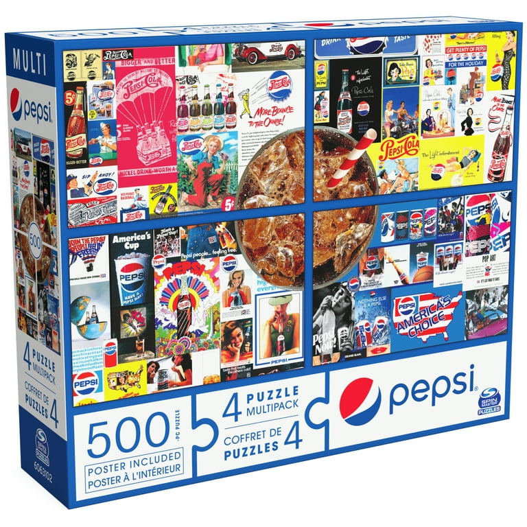 Pepsi - 500 Piece Jigsaw Puzzle for Adults – White Mountain