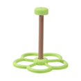 thumbnail image 3 of Percha giratoria para pájaros con forma de molino de viento. Entretenimiento sensorial. Accesorio para jaula. Diversión. Verde, 3 of 9