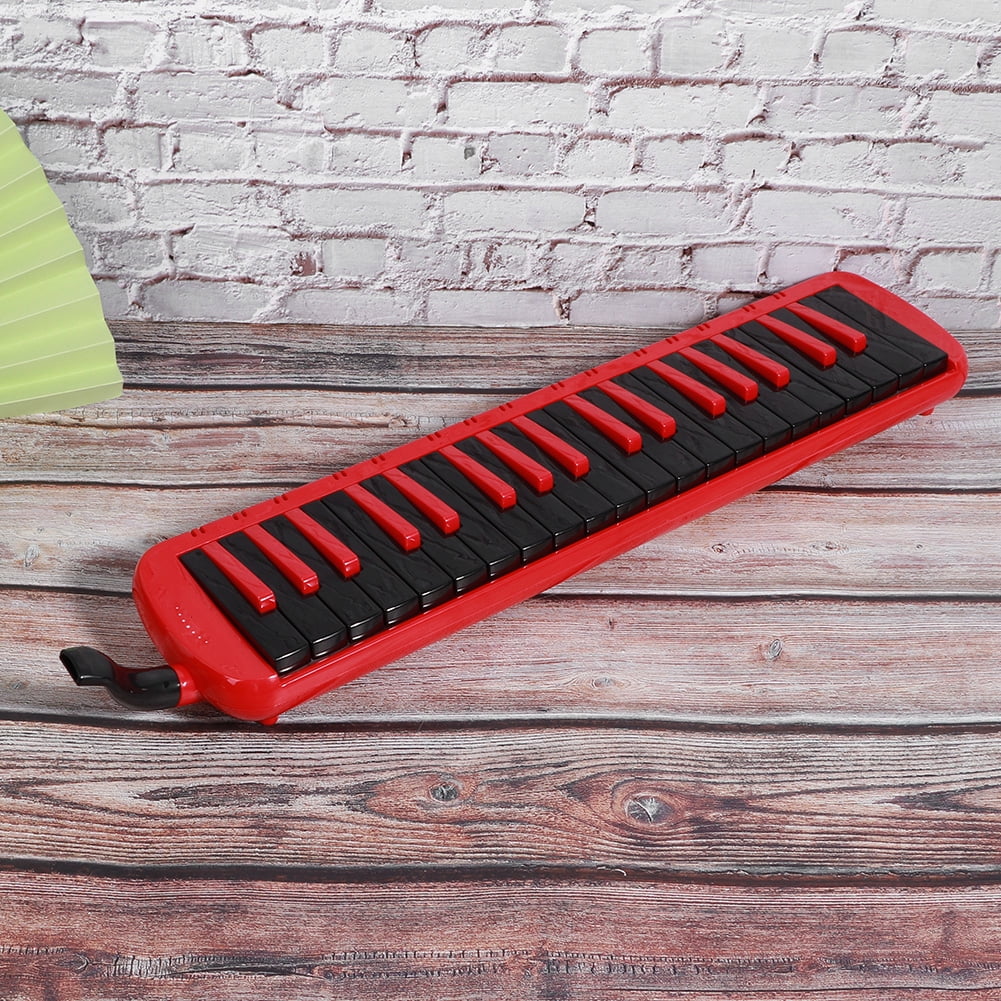 Blowpipe Melodica, Melodica, Builtin Keyboard For Beginner Melodica Lovers Red