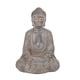 thumbnail image 2 of Estatua de Buda de resina, escultura , figuritas sentadas, coleccionables antiguos, iluminación para el hogar, oficina, patio, decoración de BLESIY Estatua de Buda, 2 of 3