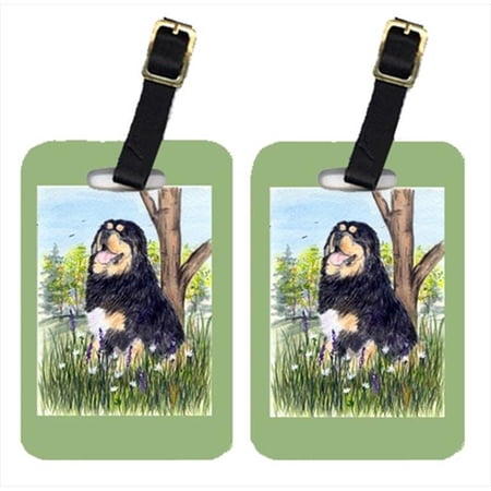Tibetan Mastiff Luggage Tags Pack - 2