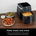 thumbnail image 6 of Ninja, Air Fryer, Pro XL 6-in-1 1750 Watts 6.5 Quart Max Crisp Technology Nonstick Basket AF181, Digital Display, Non-Stick, Removable Basket, Automatic Shut-Off, Black, 6 of 11