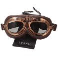 thumbnail image 2 of TYSKL Lunettes de Moto Rétro Pilote Anti-Buée Lunettes Chaudes ATV Motocross Lunettes de Protection, 2 of 4
