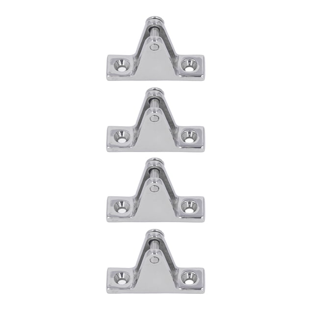 Montaje de bisagra de cubierta, 4 piezas de bisagra de cubierta para bisagras de cubierta para hardware de montaje superior de barco Tecnología de vanguardia