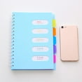 Fsthmty 5 Subject Notebook Large Notebook With Dividers Notebooks For