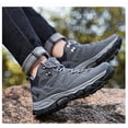 thumbnail image 2 of Unisex Autumn and Winter Hiking Shoes High Top Climbing Cross Country Hiking Shoes Outdoor Shoes Sneakers, 2 of 3