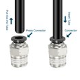 thumbnail image 5 of Uxcell 2 Pcs 1/4 Inch OD Tube to 1/4 Inch NPT Male Thread Push to Connect Air Fittings, 5 of 6