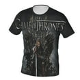 thumbnail image 2 of Unisex 3D Print Game of Thrones T Shirts Graphic Design Casual Summer Short Sleeve Fashion Tees Shirt for Men Women, 2 of 8