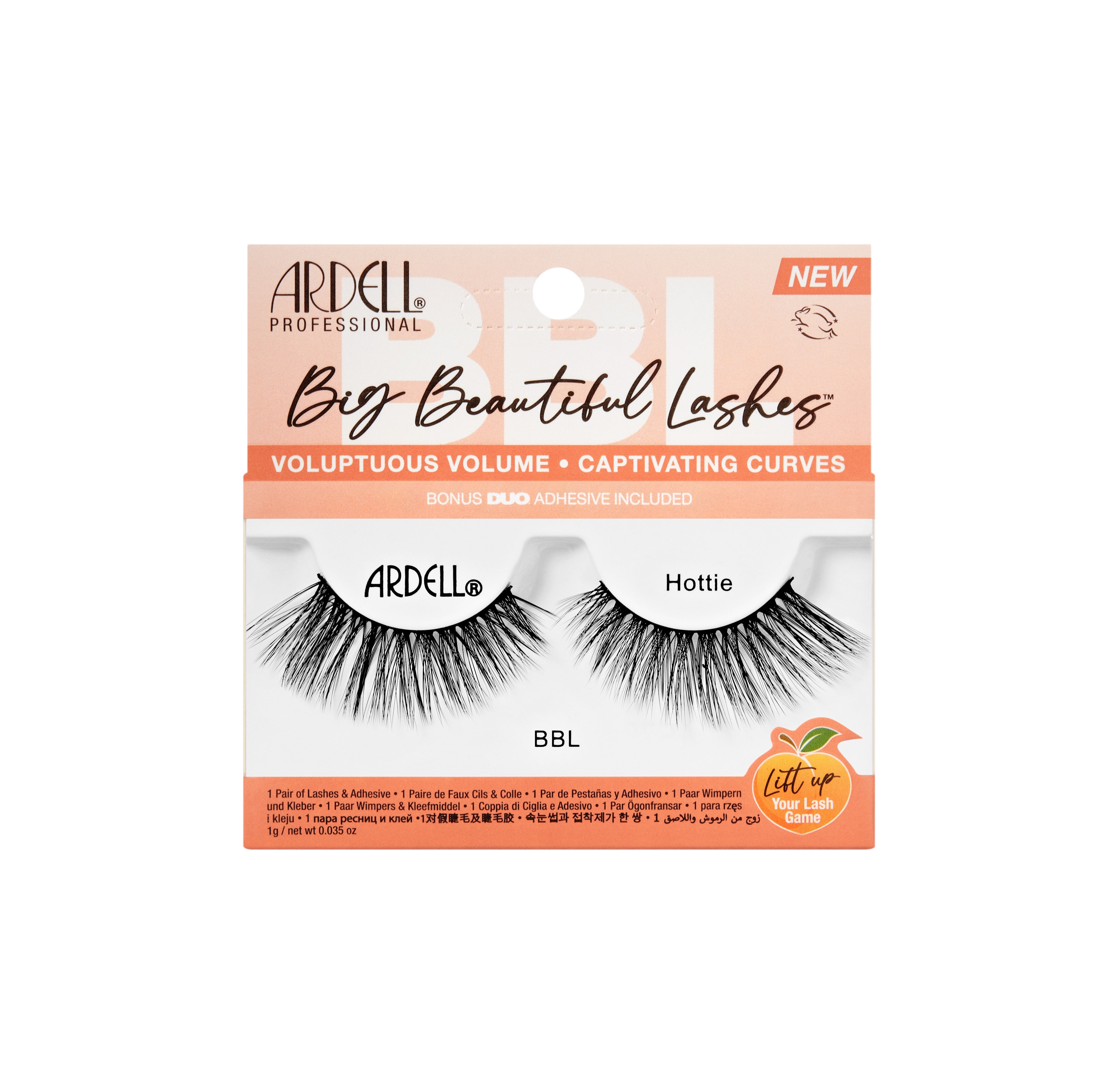 Ardell Big Beautiful Lashes, Hottie, 1 Pair