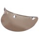 thumbnail image 2 of Visera Duckbill Peak NOS para casco de motocross de 3 y 5 broches Té transparente, 2 of 8