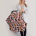 thumbnail image 3 of Haiem Leopard Baby Nursing Cover & Nursing Poncho - Multi Use Cover for Baby Car Seat Canopy, Stroller Cover, 360°Full Privacy Breastfeeding Coverage, 3 of 9