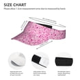 thumbnail image 3 of Zufioo Breast Cancer Awareness2 Print Adult Hollow Hat, Sun Protection Sports Hat - Sweat-absorbent, Adjustable Velcro Style, Unisex, Suitable for Outdoors, 3 of 7