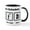 White/Black Inside, variant on CafePress - RC Airplane Mug - 11 oz Ceramic Mug - Novelty Coffee Tea Cup