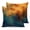 Blue Orange, variant on Blue Teal Orange Pillow Covers 16x16 Set of 2, Colorful Vintage Minimalism Throw Pillow Covers Decorative Couch Cushion Cover, Microfiber Soft Square Pillowcases for Bedroom Living Room Sofa