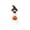 cat, variant on Gumesh Halloween Ghost Dog Figurine, Cute Puppy in Ghost Costume with Pumpkin Bucket for Spooky Home Decor