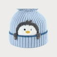 thumbnail image 4 of Favoffer Baby Beanie Hat Scarf, Newborn Toddler Winter Warm Knit Cap, Fleece Lining Winter Warm HAT for Little Boys Girls, 4 of 7