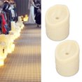 thumbnail image 4 of LED Candle Lamp, Flameless Candle 2pcs  Romantic High Simulation  For Wedding For Dating For Proposal, 4 of 8