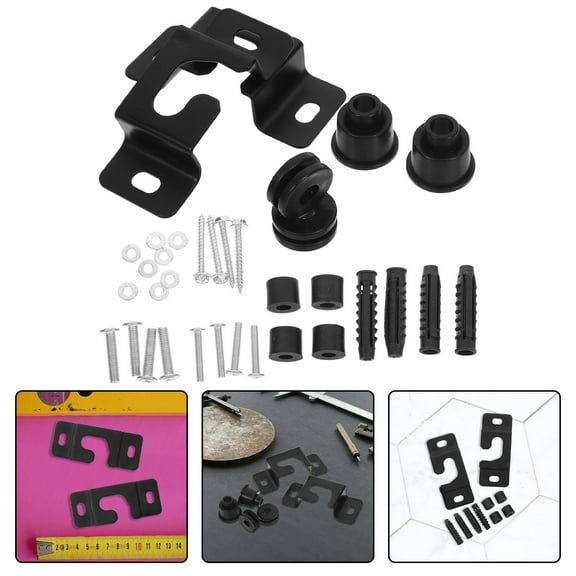 HONMEET Drywall TV Wall Mount Bracket Iron Space-Saving Design for Homeowners, Easy Installation, 1 Set