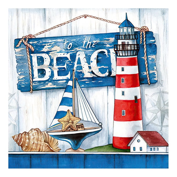 Kit de pintura de diamante redondo completo para manualidades, casa ligera, barco, ancla, dibujo de diamantes de imitación FLhrweasw Nuevo