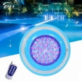 thumbnail image 1 of Foco LED sumergible para piscina, lámpara de piscina multicolor RGB de 18 W, foco de piscina impermeable IP68 con control remoto, iluminación para un, 1 of 5