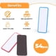 thumbnail image 4 of Paquete de 54 Etiquetas Magnéticas de Borrado en Seco de 8,1 X 3,1 cm - Etiquetas Magnéticas para Nombres para Taquillas de Aula y Autobús Escolar - Imanes para Aula, 4 of 5