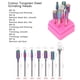thumbnail image 2 of Juego de 7 brocas de carburo Ecomeon para broca de uñas eléctricas color, 2 of 6