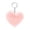 C, variant on Cute Heart Plush Keychain for Women Girls - 3.14" Soft Bag Charm Purse Accessory, Valentine's Day Gift Novelty Keyring for Her Handbags & Backpacks