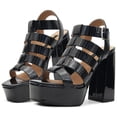 thumbnail image 1 of Zapatilla Salamandra Para Dama Charol Negro Elegancia 22-27 negro 23.5, 1 of 5