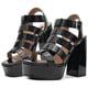 thumbnail image 1 of Zapatilla Salamandra Para Dama Charol Negro Elegancia 22-27 negro 24, 1 of 5