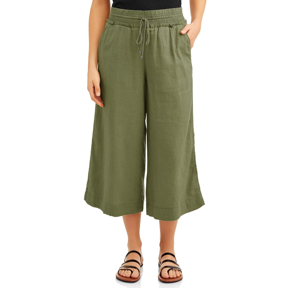 time and tru black pants
