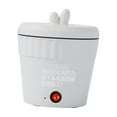 thumbnail image 1 of Abbracc Multifunctional Electric Cooker Non Stick Phone Holder Design Hot Pot Mini Soup white, 1 of 9
