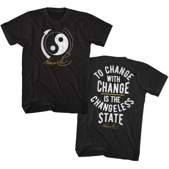 Bruce Lee Change Black T-Shirt