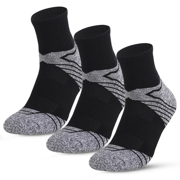 Calcetines 3 pares de calcetines deportivos de algodón para hombre, para deportes al aire libre, inf Tomshoo Calcetines