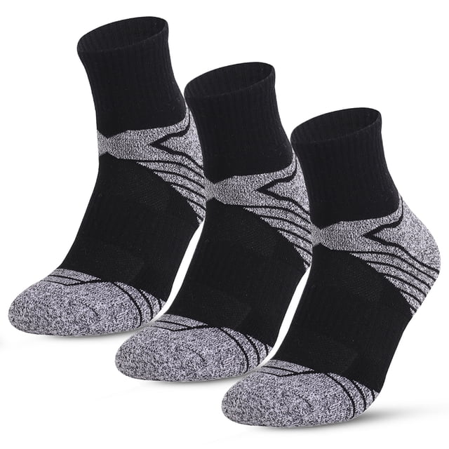 Calcetines 3 pares de calcetines deportivos de algodón para hombre, para deportes al aire libre, inf Meterk Calcetines