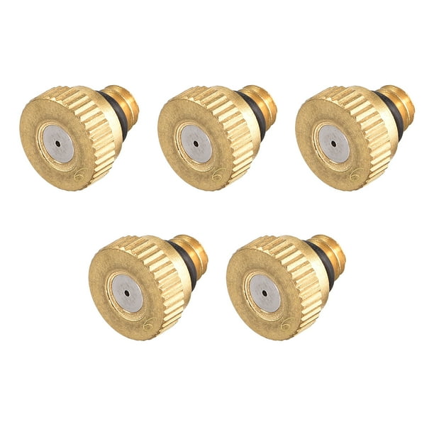 Brass Misting Nozzle 10/24 UNC 0.6mm Orifice Diameter Replacement