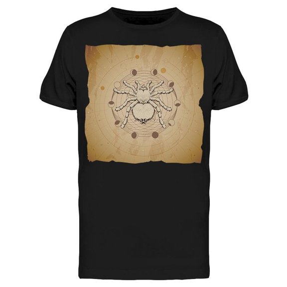 Beige Tarantula Old Torn Paper Tee Men's -Image by Shutterstock