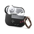 thumbnail image 2 of Compatible con funda AirPods, compatible con funda, funda protectora de silicona con llavero, carga inalámbrica Fokelyi 222401-3, 2 of 9