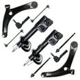 thumbnail image 5 of SCITOO 72367 72368 ES800408 EV80645 Front shock absorber Tie Rod End Control Arm and Ball Joint Assembly Stabilizer Bar Link Kit Fits 2007 2008 2009 2010 2011 2012 for Jeep Patriot, 5 of 5