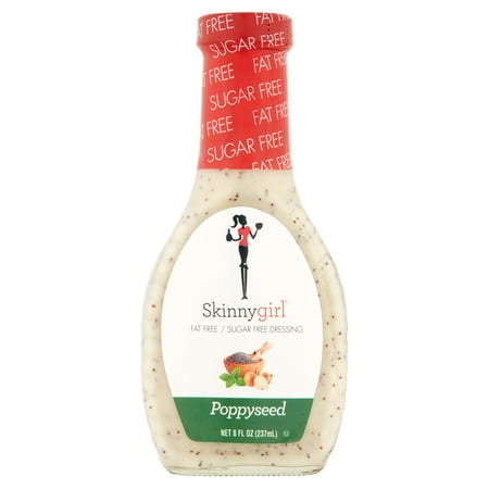 (3 Pack) Skinnygirl Poppyseed Salad Dressing, 8 Fl (Best Japanese Salad Dressing Brand)