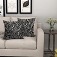 thumbnail image 7 of Black Pillow Covers 18x18 Set of 2 Vintage Floral Botanical Print Spring Flower Plant Pattern Decorative Throw Pillow Cases Outdoor Farmhouse Decor for Home Sofa Couch Bed, 7 of 7
