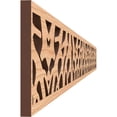thumbnail image 3 of Ekena Millwork 46 3/8"W x 4"H x 3/8"T Manton Fretwork Moulding, Hickory, 3 of 13